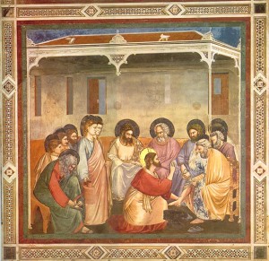 Lavanda dei piedi  Giotto