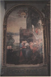 "La visita della Vergine a S. Elisabetta" del Bagnacavallo