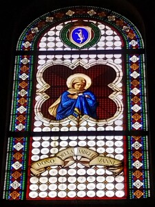 Cappella Santa Maria degli Angeli - finestra mosaico destra