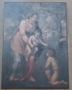 Cappella Santa Maria degli Angeli - Sacra Famiglia Con San Giovannino e San Benedetto 